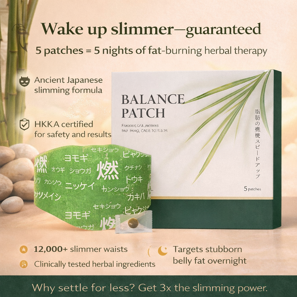 🌿Japanese Herbal patch Pad Balance Patch,Health Patch,Waist and abdomen brush
